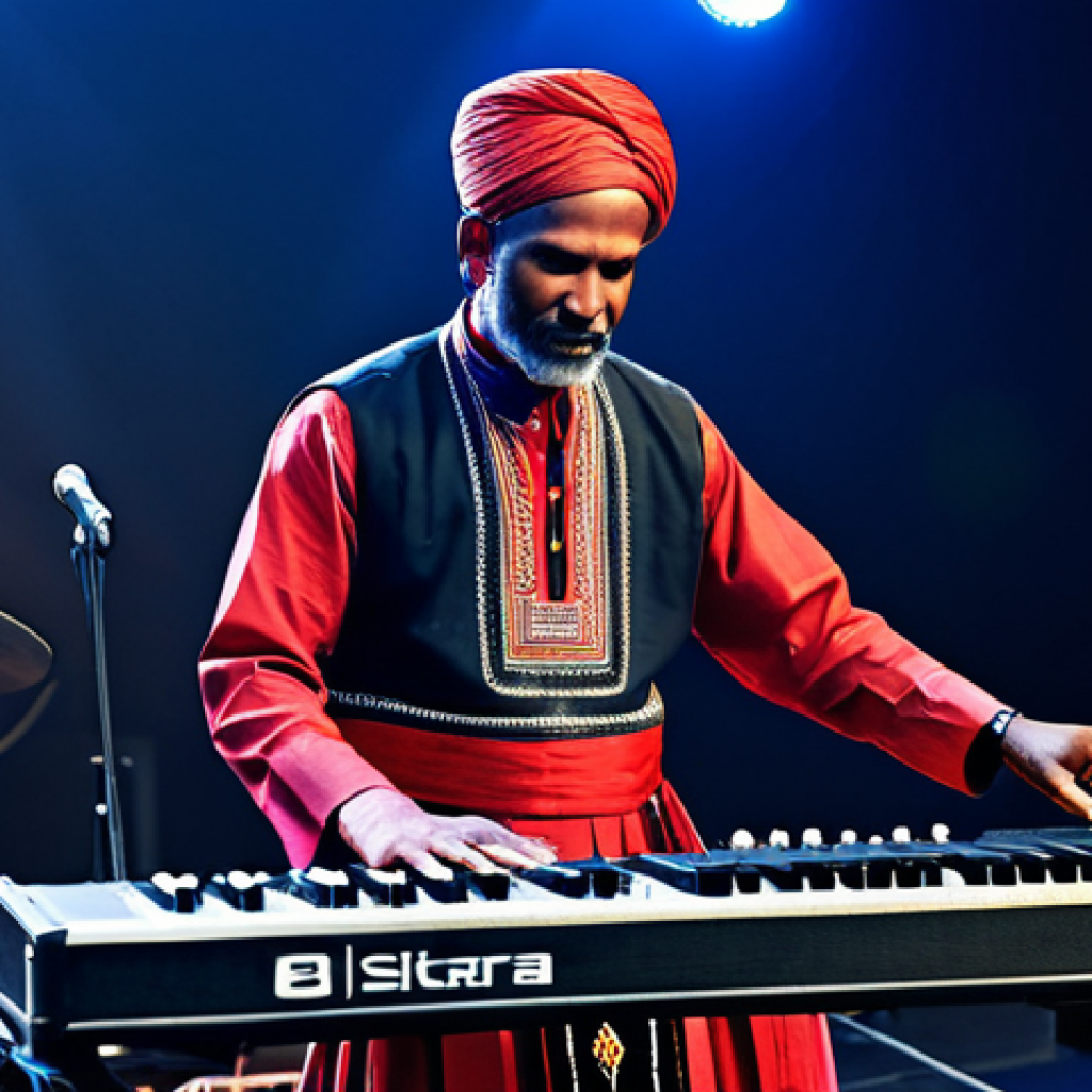 사운드 아트와 민속 음악의 접목 사례 - Traditional Meets Modern**

A fully clothed Baul singer with a traditional "ektara" instrument, perf...